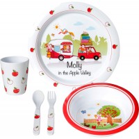 Σετ φαγητού Molly Kids Girl 3+ (5 τεμ.)