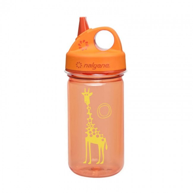 Παιδικό Παγούρι Nalgene Kids Καμηλοπάρδαλη - Πορτοκαλί 375ml